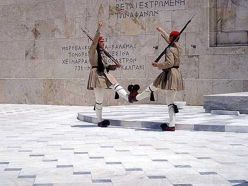 Greek soldiers Athens, undated.[Shutterstock]