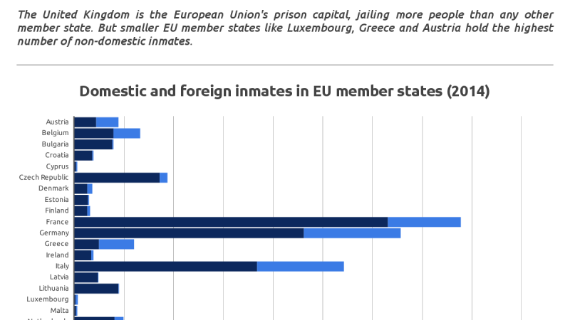 Who's behind bars in EU prisons?